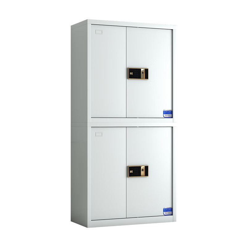 臻远 ZY-SY-263 常规分双节指纹锁保密柜 90*42*190cm （单位：台） 灰白色