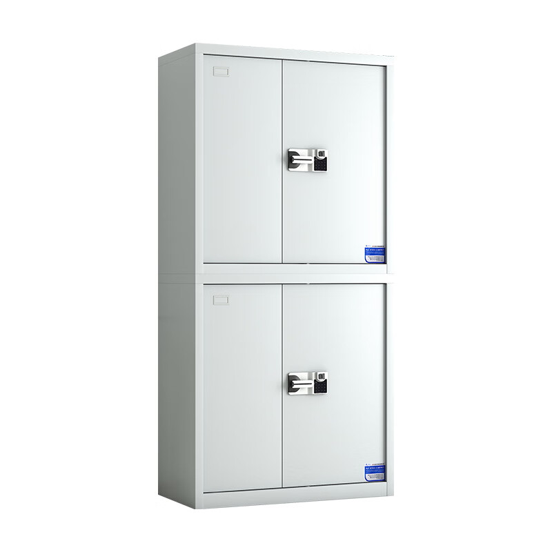 臻远 ZY-SY-265 常规分双节智能指纹锁保密柜 90*42*190cm （单位：台） 灰白色