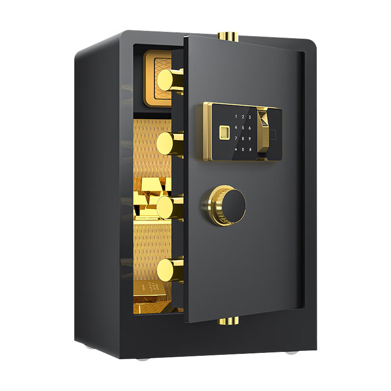 臻远 ZY-SY-273 全钢实心指纹款保险柜 42*38*70cm （单位：台） 黑色