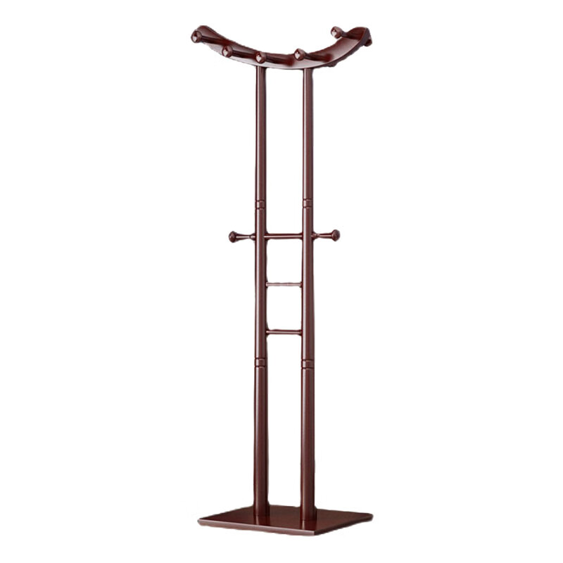 臻远 ZY5052281 落地衣架 40.5*40.5*170cm （单位：个） 红棕色