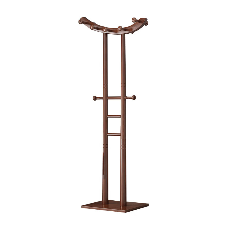 臻远 ZY5052282 落地衣架 40.5*40.5*170cm （单位：个） 胡桃色