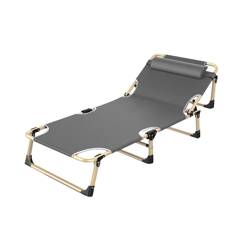 臻远 ZY5052226 折叠午休床躺椅 四脚 194*68*30cm （单位：张） 灰色