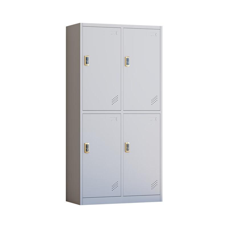 臻远 ZY5052395 员工更衣柜感应锁 四门 90*42*180cm （单位：台） 白色