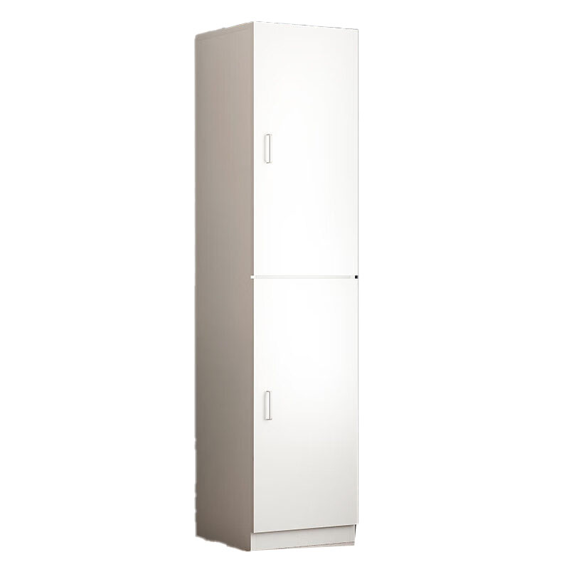 臻远 ZY5052616 单开门木质衣柜 B款上下门 40*40*170cm （单位：台） 暖白色