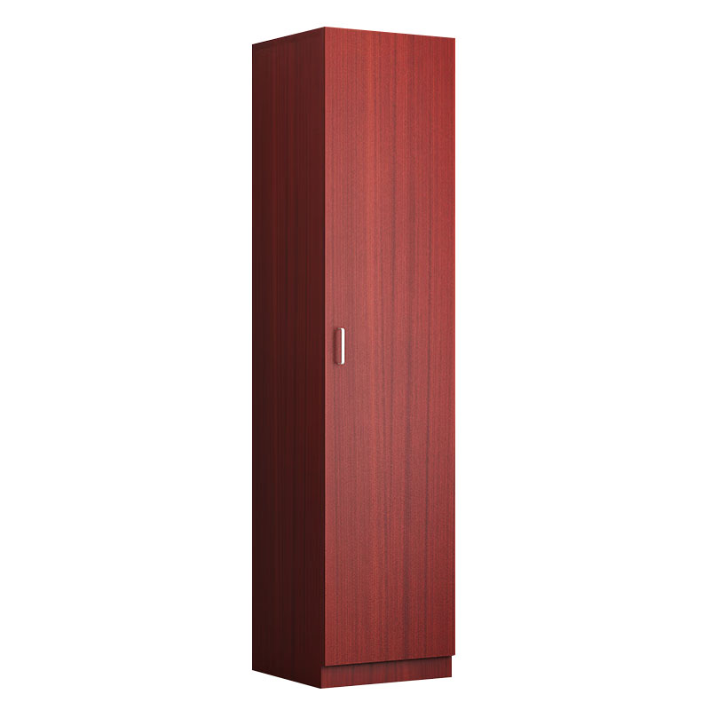 臻远 ZY5052621 单开门木质衣柜 C款单门 40*40*170cm （单位：台） 柚木色