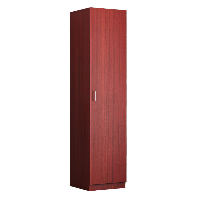 臻远 ZY5052622 单开门木质衣柜 D款单门 40*40*170cm （单位：台） 柚木色
