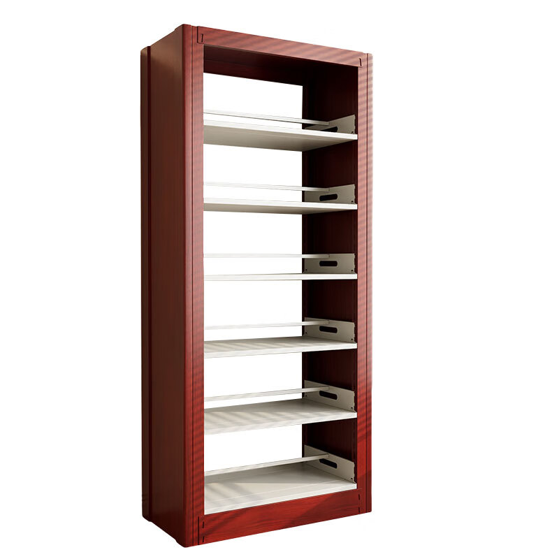 臻远 ZY5060936 图书架 100*45*200cm （单位：组） 红转印