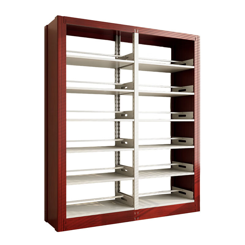 臻远 ZY5060937 图书架 190*45*200cm （单位：组） 红转印