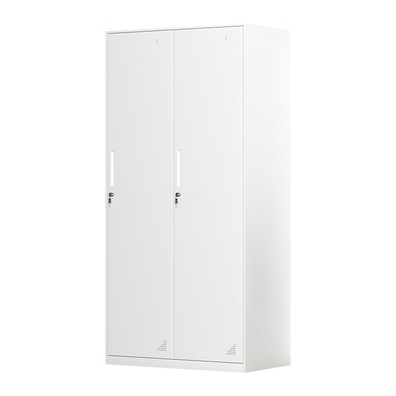 臻远 ZY5061807 拆装二门更衣柜 90*50*185cm （单位：台） 纯白色