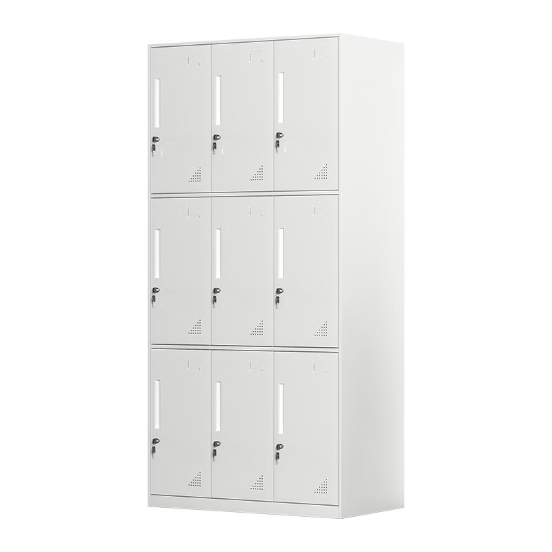 臻远 ZY5061811 拆装九门更衣柜 90*40*185cm （单位：台） 纯白色