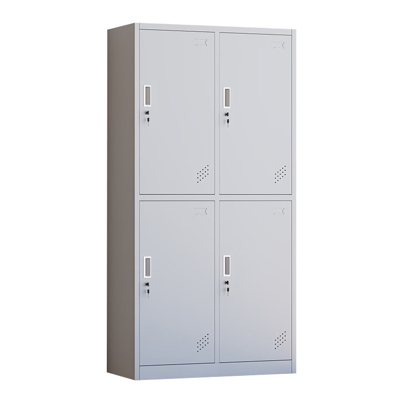 臻远 ZY5062001 铁皮更衣柜 四门 90*42*180cm （单位：台） 纯白色