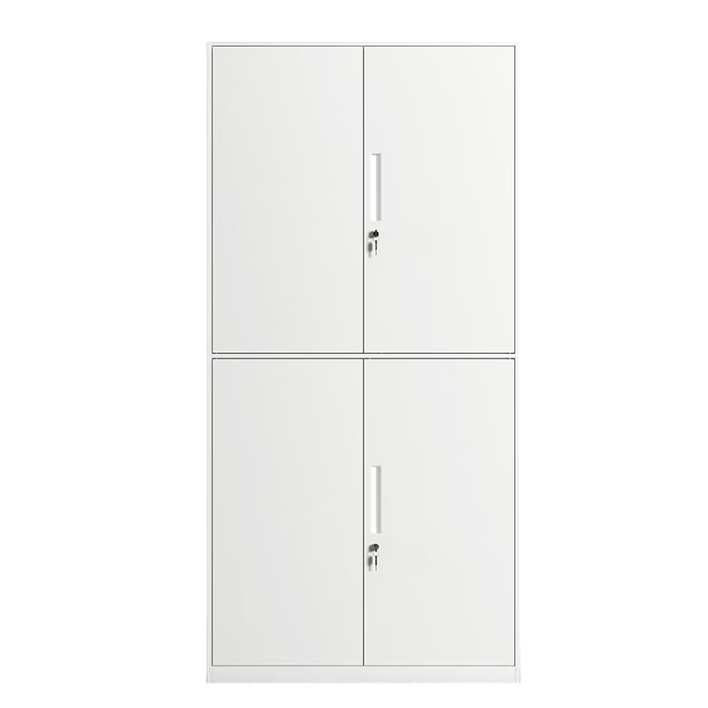 臻远 ZY5062057 钢制窄边通双节文件柜 90*40*185cm （单位：台） 纯白色