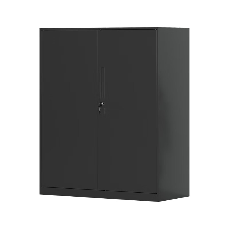 臻远 ZY5062284 钢制窄边铁门文件柜 90*40*92.5cm （单位：台） 黑色