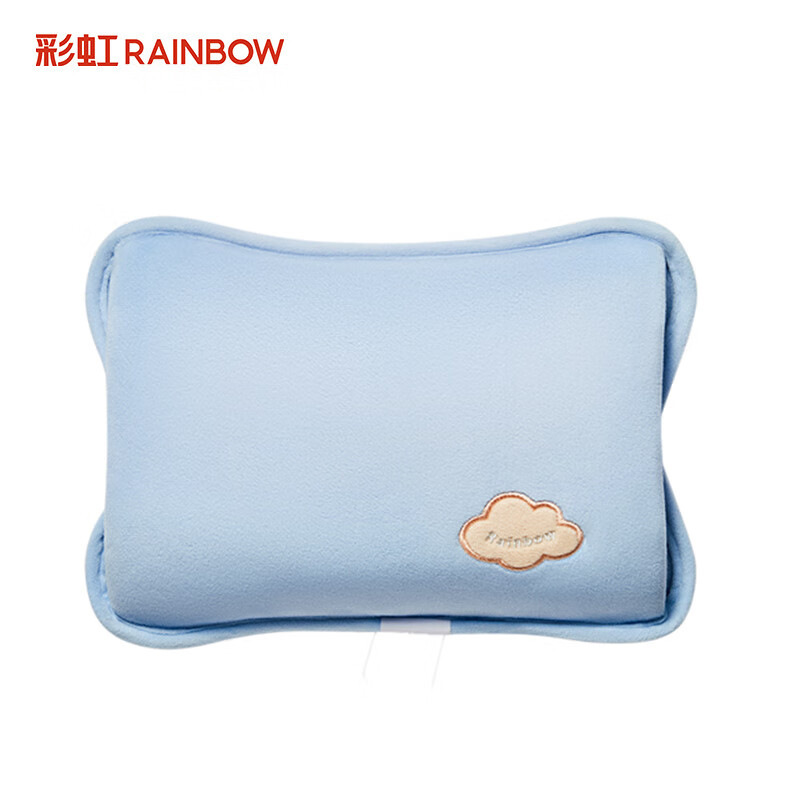 彩虹（rainbow） T322 免洗亲肤绒插手电热暖手宝 430W （单位：个） 蓝色