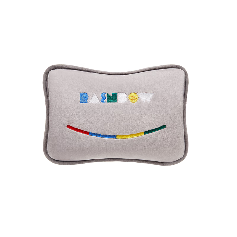 彩虹（rainbow） T614 免洗加厚亲肤绒插手电热暖手宝 430W （单位：个） 灰色