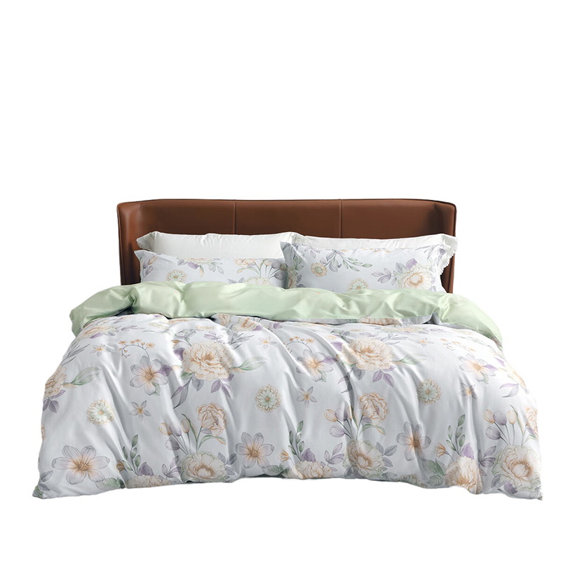 水星家纺（MERCURY） 两相欢 全棉抗菌四件套 被套200*230cm*1/床单230*250cm*1/枕套48*74cm*2 （单位：套）