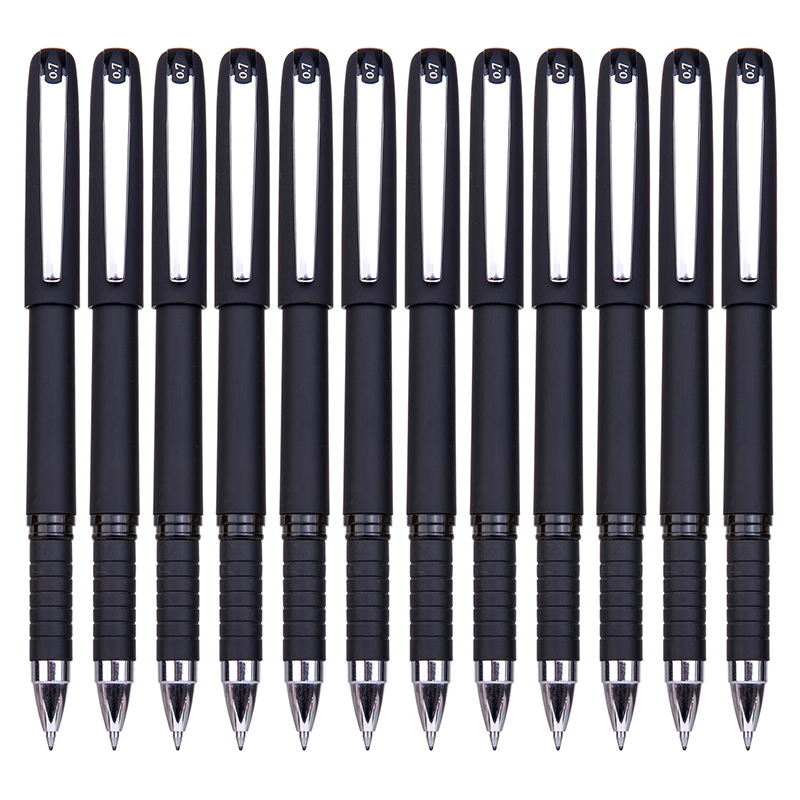 得力 S822 办公中性笔 0.7mm 12支/盒 （单位：盒）