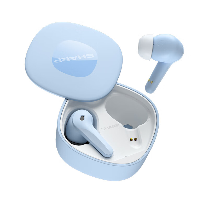 夏普（SHARP）  HP-TW60H 真无线蓝牙耳机 蓝牙5.4 （单位：副） 晴海蓝