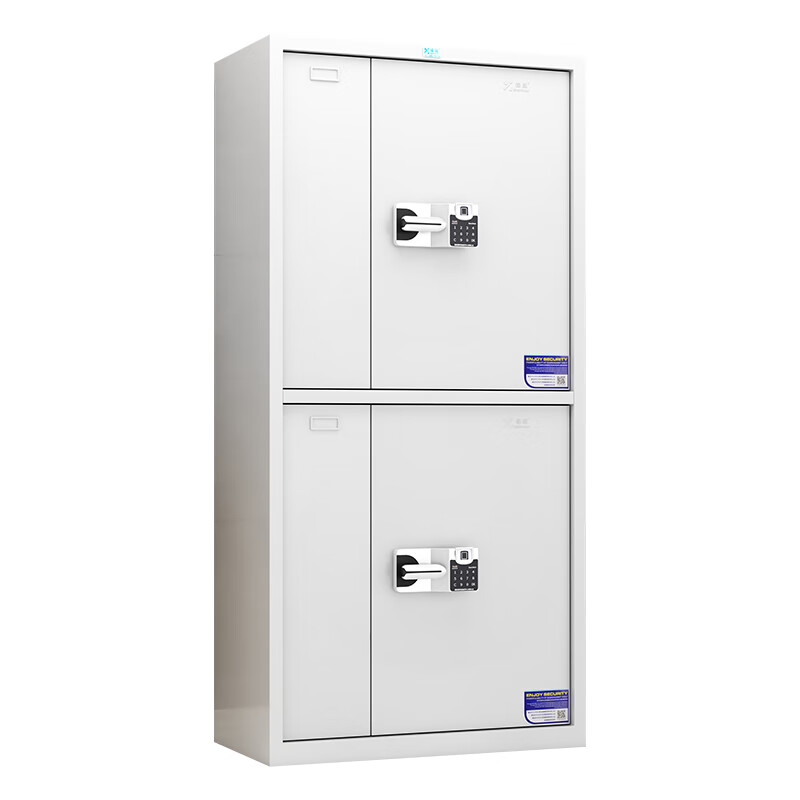 臻远 ZY5071448 通双节四层智能指纹锁不带斗保密柜 90*42*185cm （单位：台） 灰白色