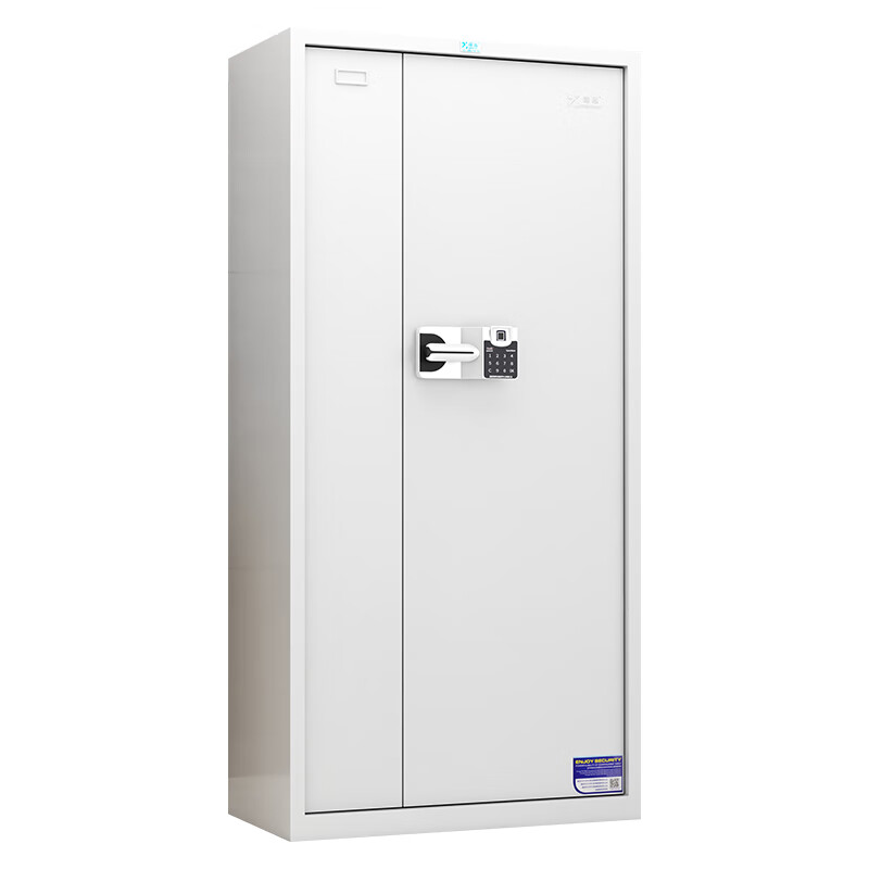 臻远 ZY5071452 通门五层智能指纹锁不带斗保密柜 90*42*185cm （单位：台） 灰白色
