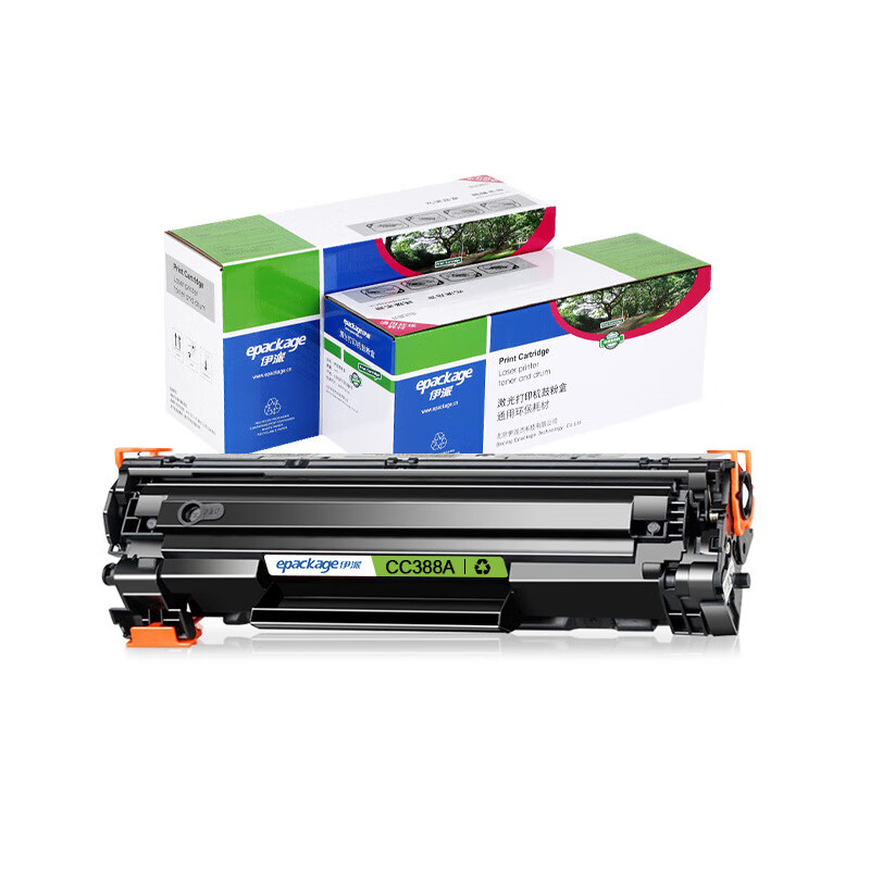 伊派 CC388A 硒鼓 实惠版 1500页 （单位：支） 适用惠普m1136 hp1108 hp1106 m126 黑色