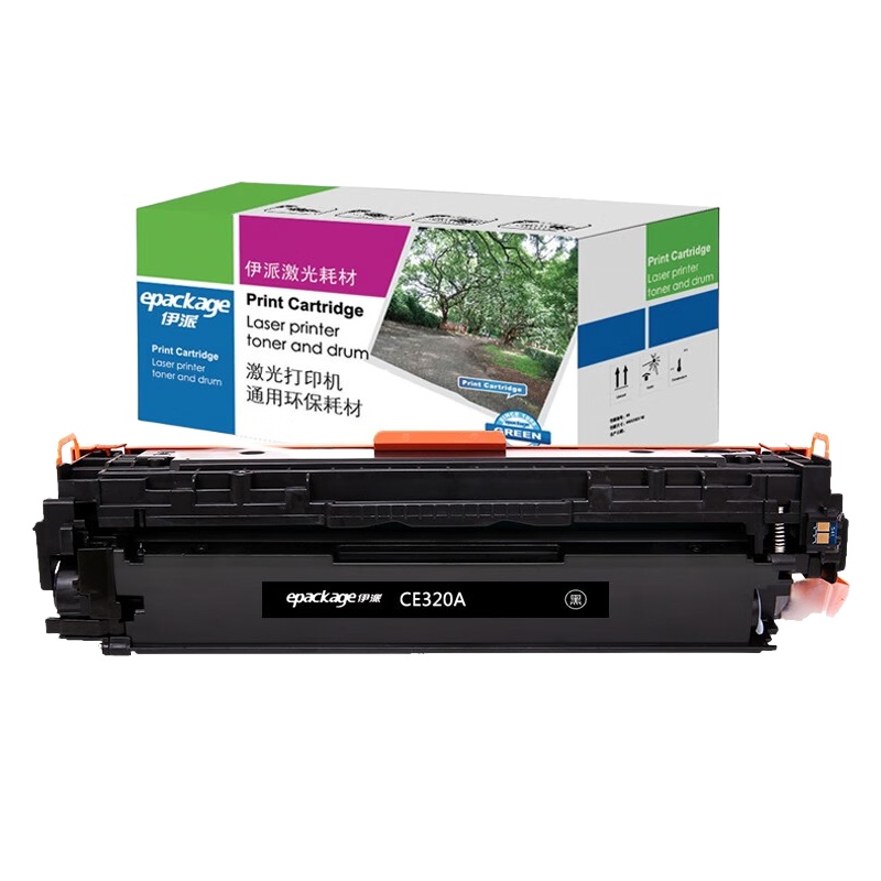 伊派 CE320A 硒鼓 2200页 （单位：支） 适用于CM1415FN;CM1415FNW;CP1525n 黑色