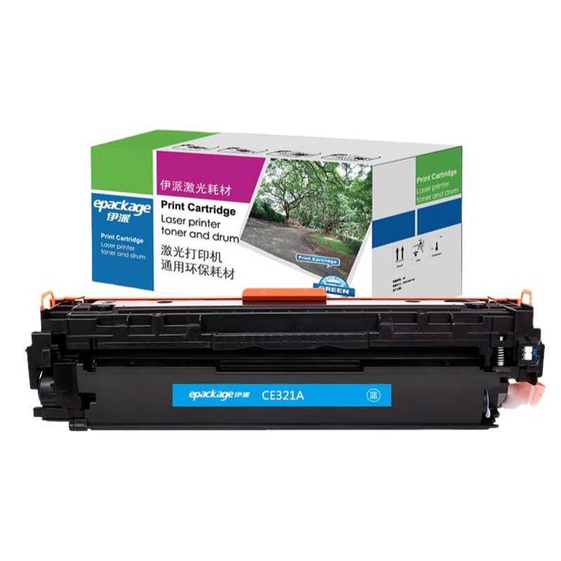 伊派 CE321A 硒鼓 1400页 （单位：支） 适用于CM1415FN;CM1415FNW;CP1525n 蓝色
