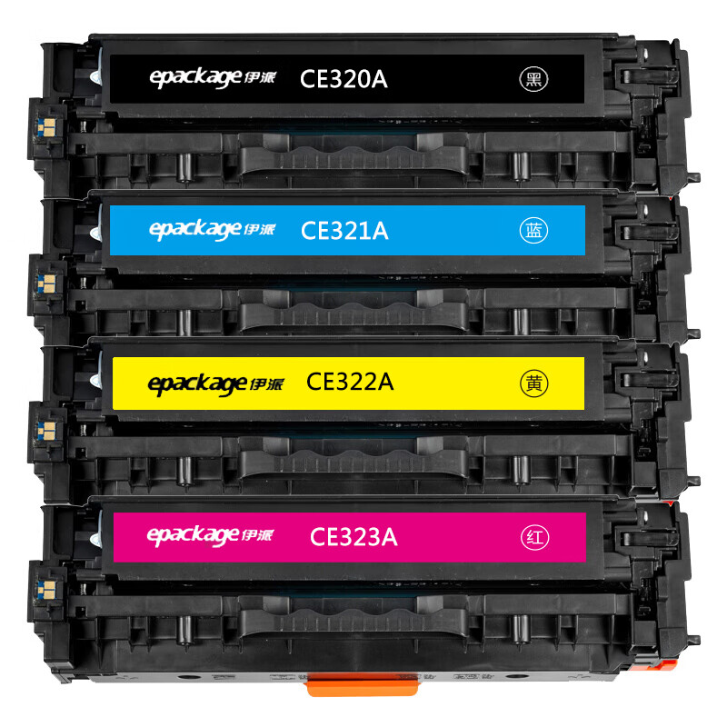 伊派 CE320A 硒鼓套装 黑2200页/彩1400页 （单位：套） 适用于CM1415FN;CM1415FNW;CP1525n 四色