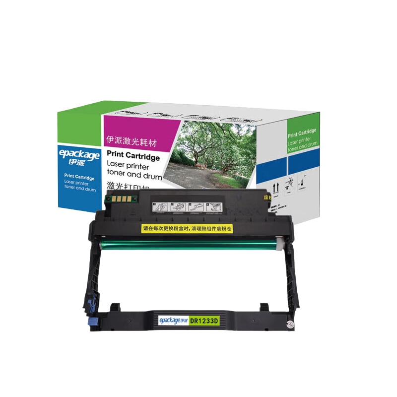 伊派 DR1233D 硒鼓 12000页 （单位：支） 适用于1133DNW 3133DNW 1133DN 3133DN 黑色