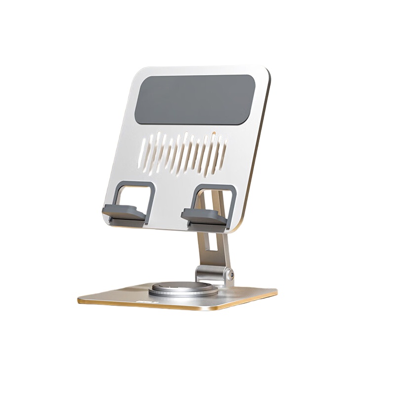 宜客莱（ECOLA） B15SV 360&deg;旋转平板电脑支架 折叠尺寸30*130*195mm （单位：个） 银色