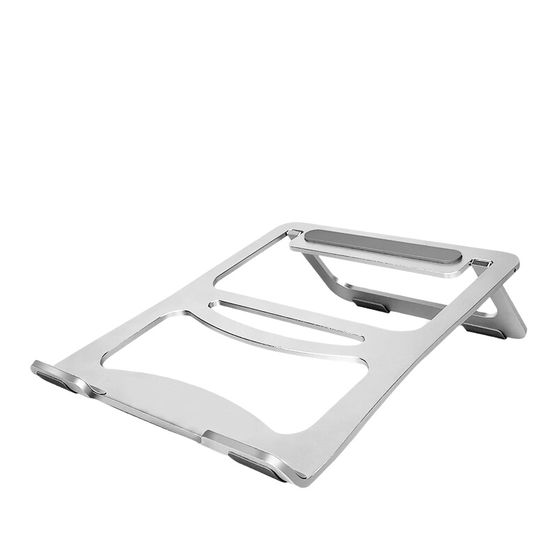 宜客莱（ECOLA） A25SV-CP 铝合金折叠笔记本支架 210*230*19-96mm （单位：个） 银色