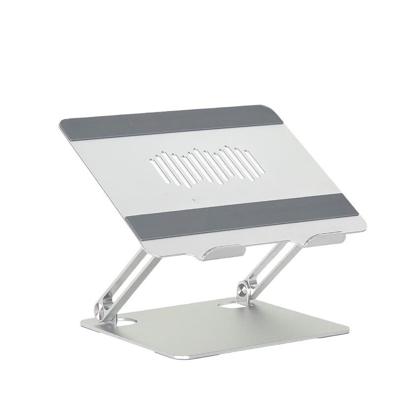 宜客莱（ECOLA） A33SV-CP 笔记本支架 立式铝合金双臂支撑 折叠尺寸275*240*30mm （单位：个） 银色
