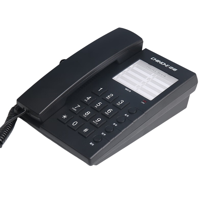 中诺 W019 电话机座机 （单位：台） 黑色