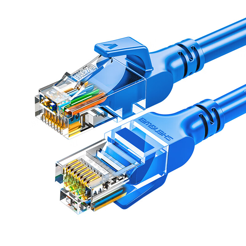 胜为（shengwei） LC-1210C 千兆高速宽带线 8芯双绞线 10米 （单位：根） 蓝色