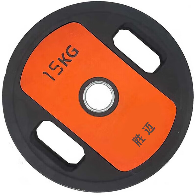 胜迈 SM-509 杠铃片 1KG （单位：个） 黑色