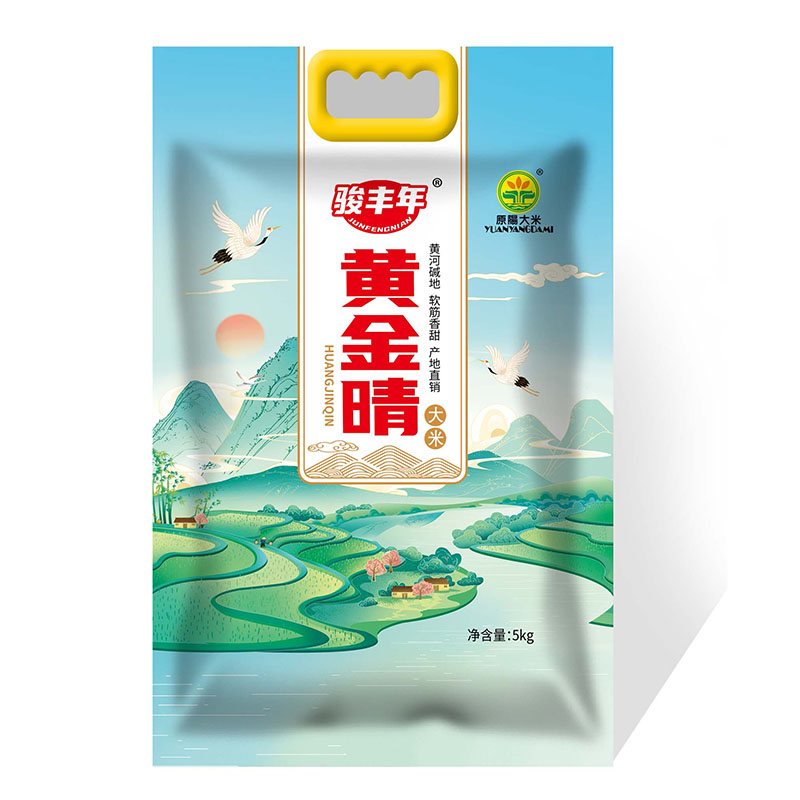 骏丰年 JFN-HJQ0104 黄金晴原阳大米 5kg （单位：袋） 真空包装
