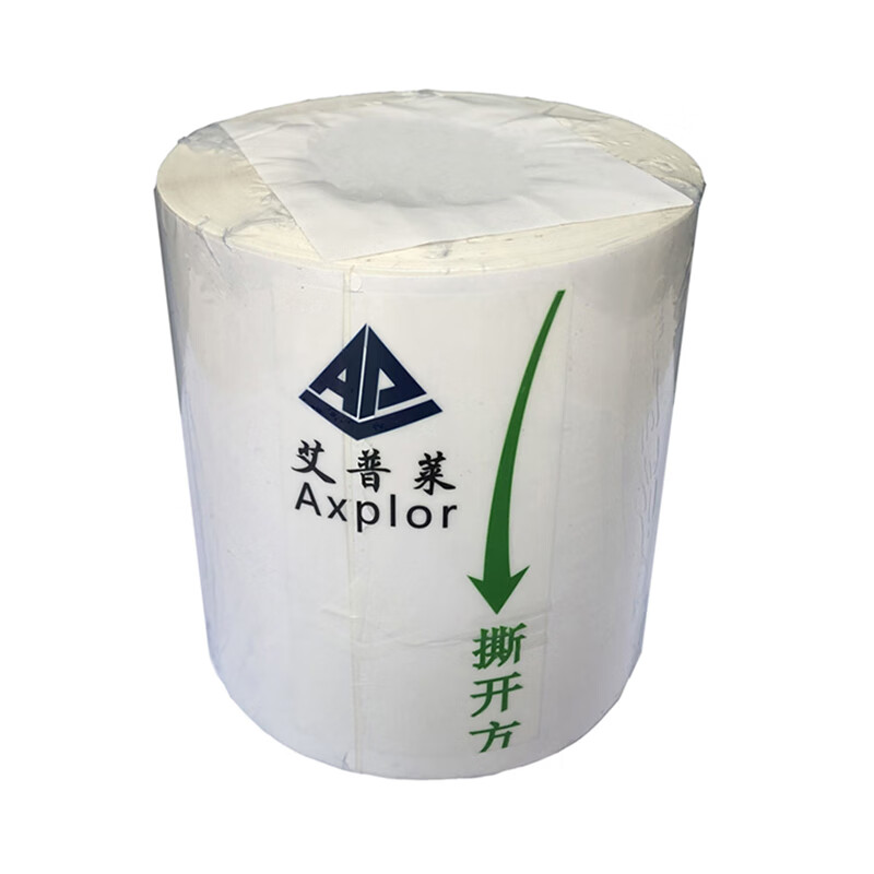 艾普莱（Axplor） 5A461 PVC不干胶胶贴 100mm*20m （单位：卷） 白色