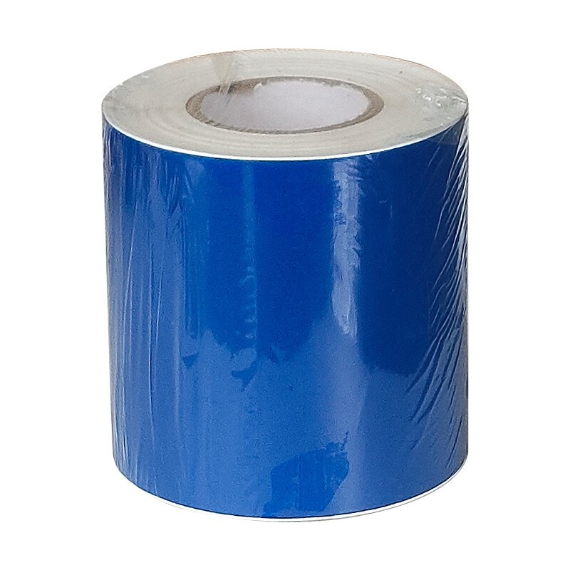 艾普莱（Axplor） 5A464 PVC不干胶胶贴 100mm*20m （单位：卷） 蓝色