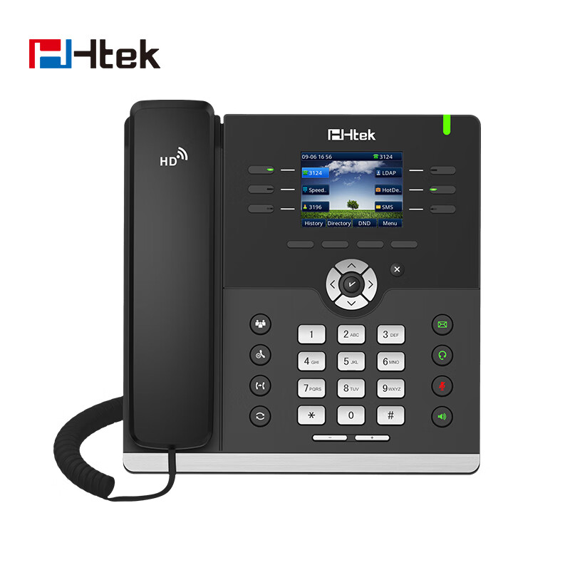 Hhtek UC923U 座式电话机 支持免提 （单位：台） 黑色