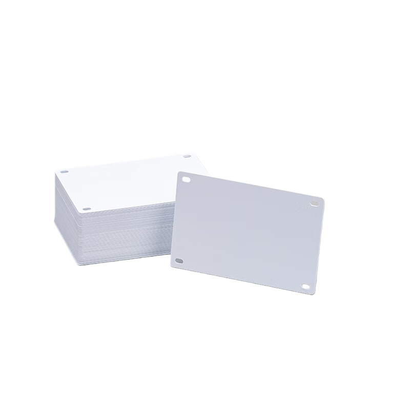 汇旻科（HMK） SG509008 长边四孔标签标牌 50mm*90mm 50片/包 （单位：包） 白色