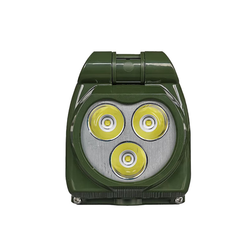 HXHX HLHX608 LED 手持工作灯 3*3W IP65 7.4V 5700K （单位：盏） 军绿色