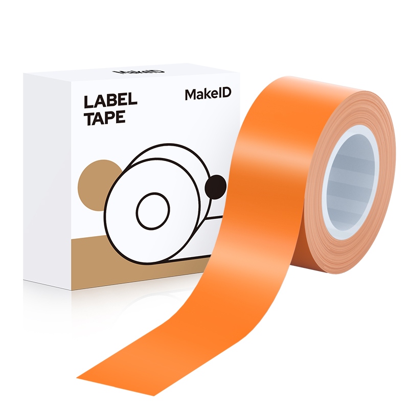MakeID L-16O3 标签纸 16mm*4m （单位：卷） 南瓜橘