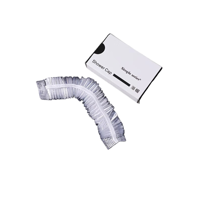 TUOLE TLYM460 简约轻奢系列高压条形浴帽 卡盒装 1盒/个 （单位：个） 白色