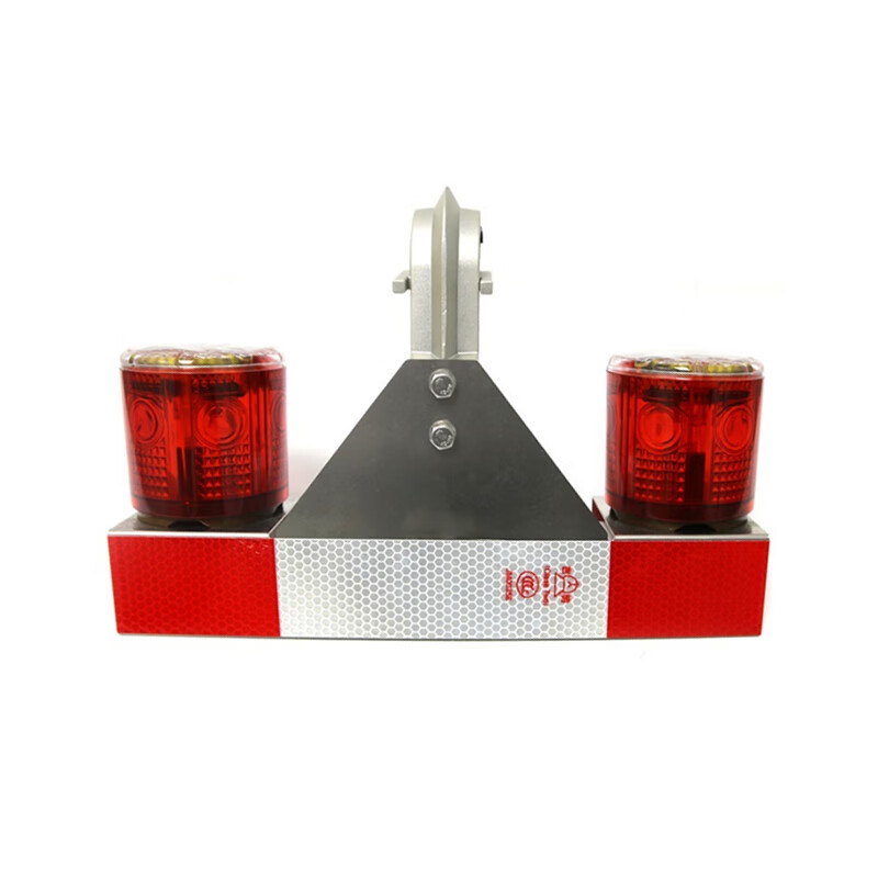 艾御堡 AYB-BZD08 太阳能警示灯 线上双头 ≤36V IP66 （单位：盏） 红色