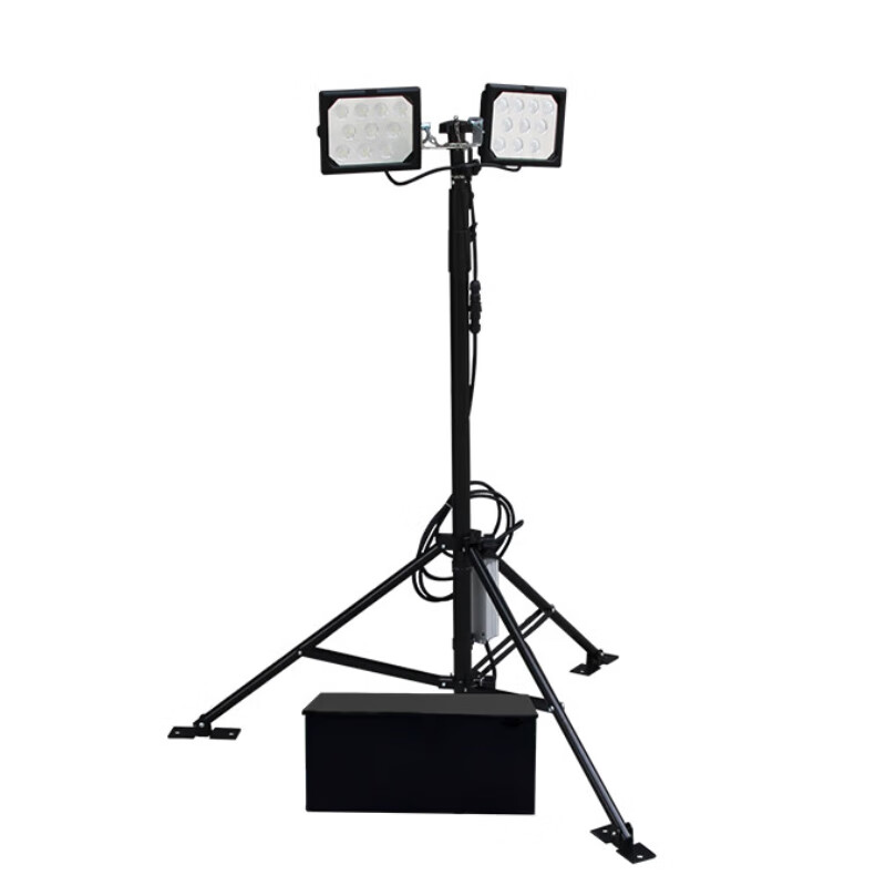 艾御堡 AYB-ZMD01 LED升降式照明装置 120W 6500K 220V IP65 （单位：台） 黑色