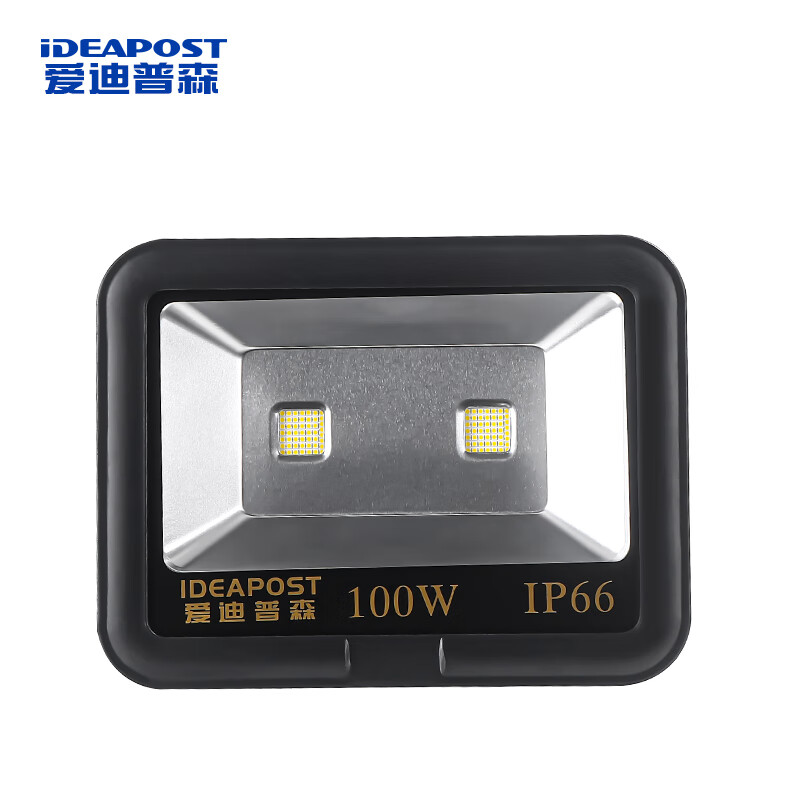 爱迪普森（IDEAPOST） AD-T65 LED工业投光灯 100W  IP66  220V  6500K （单位：个） 黑色