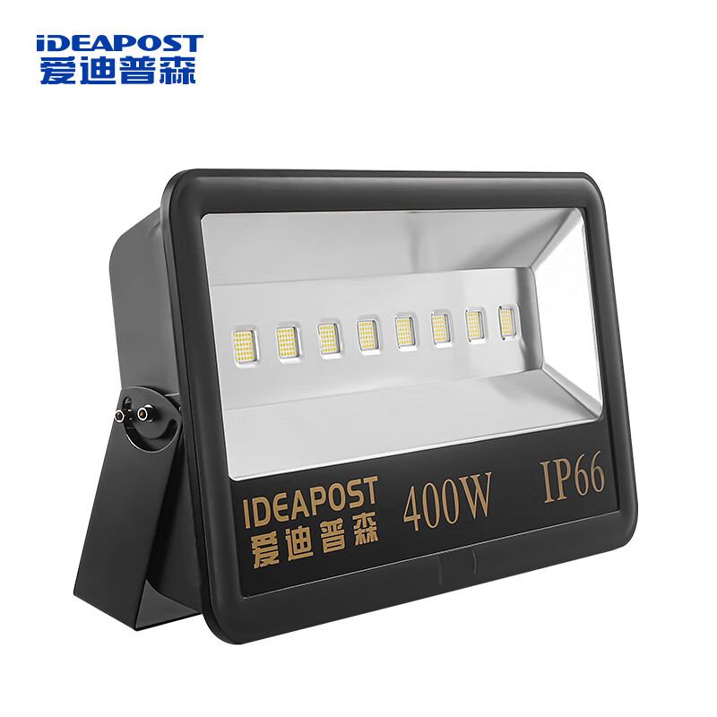 爱迪普森（IDEAPOST） AD-T65 LED工业投光灯 400W  IP66  220V  6500K （单位：个） 黑色