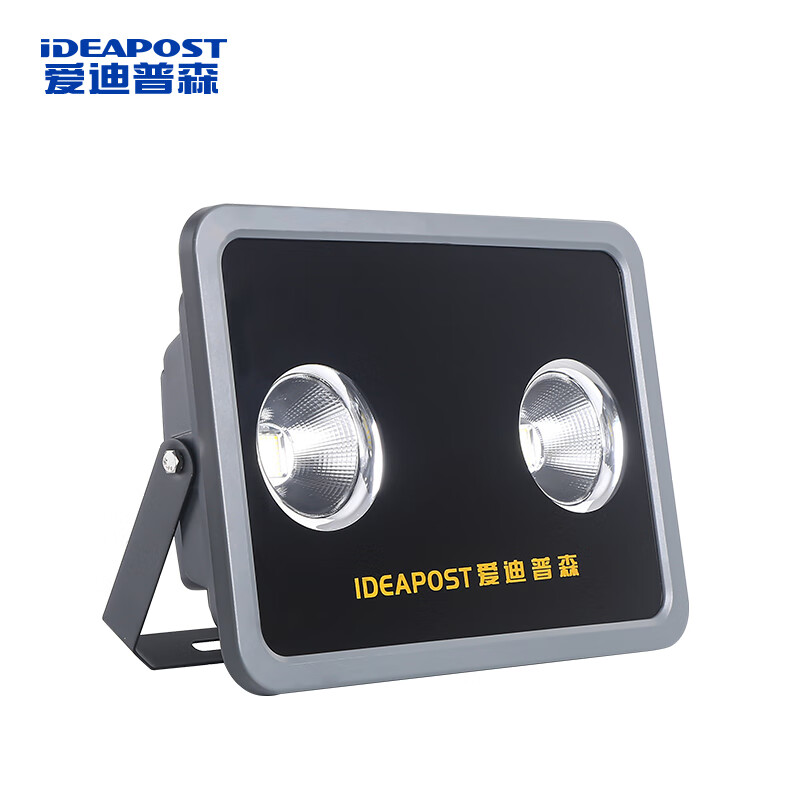 爱迪普森（IDEAPOST） AD-T66 LED工业投光灯 100W  IP66  220V  6500K （单位：个） 灰黑色