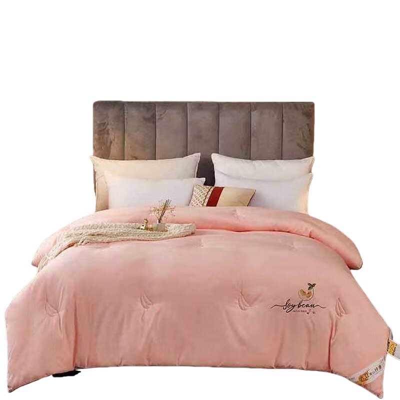 安居先森 D2120 抗菌大豆纤维被加厚冬款 150*200cm （单位：条） 粉色