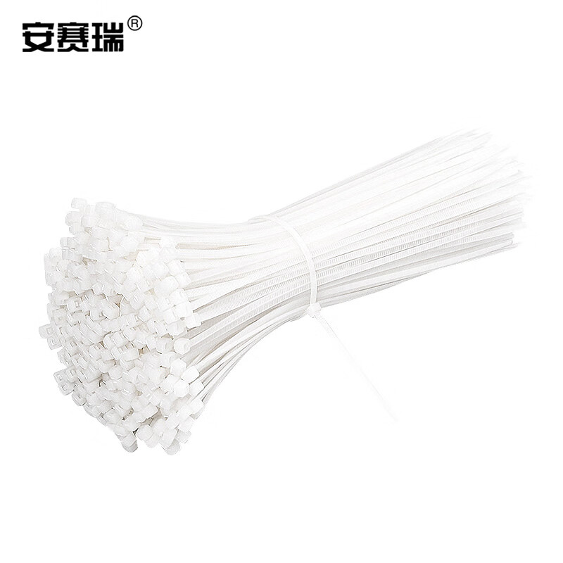 安赛瑞 10151 尼龙扎带 7.6*300mm 100根/包 （单位：包） 白色
